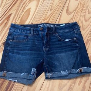 american eagle jean shorts